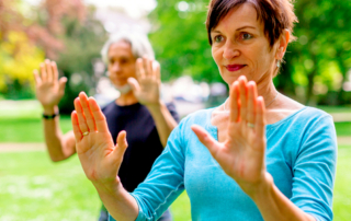 T'ai chi is a great exercise for seniors.