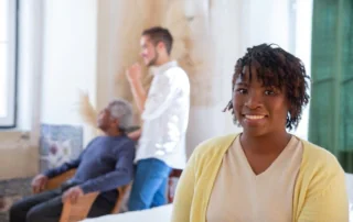 Senior meeting with Medicare advisor during Open Enrollment Period