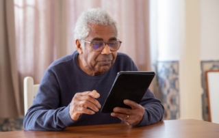 Active seniors participating in Silver Sneakers fitness program