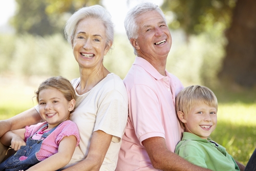 Picture of Grandparents with Grandchildren